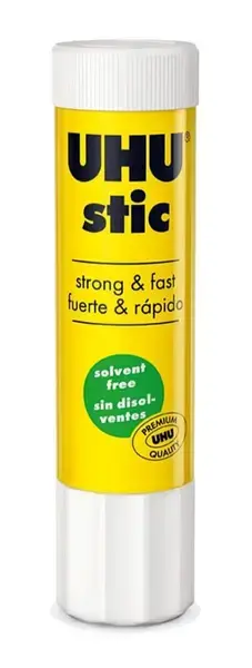 Κόλλα UHU stick 21gr., για χριστουγεννιάτικες κάρτες χειροποίητες 