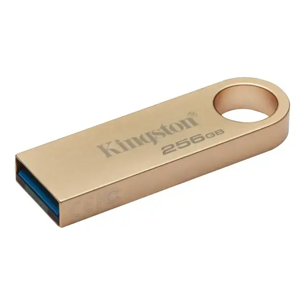 USB Kingston stick Data Traveler SE9 G3 256GB 3.2 Gold για digital declutter
