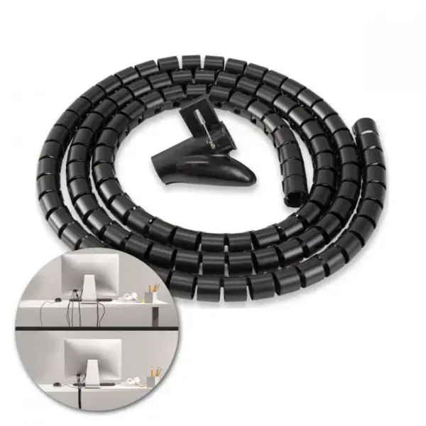 Σπιράλ Καλωδίων Fellowes Cable Zip Felowers για Οργάνωση Γραφείου Χωρίς Καλώδια