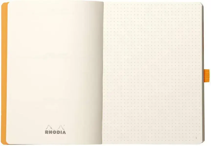 Bullet Journal Rhodia Goalbook Silver A5 120 Φύλλων για bullet journaling
