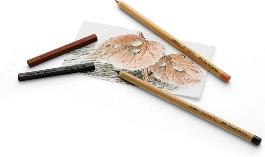 Ξυλομπογιές σε μεταλλική κασετίνα faber castell pitt pastel 12 τεμάχια - Faber castell