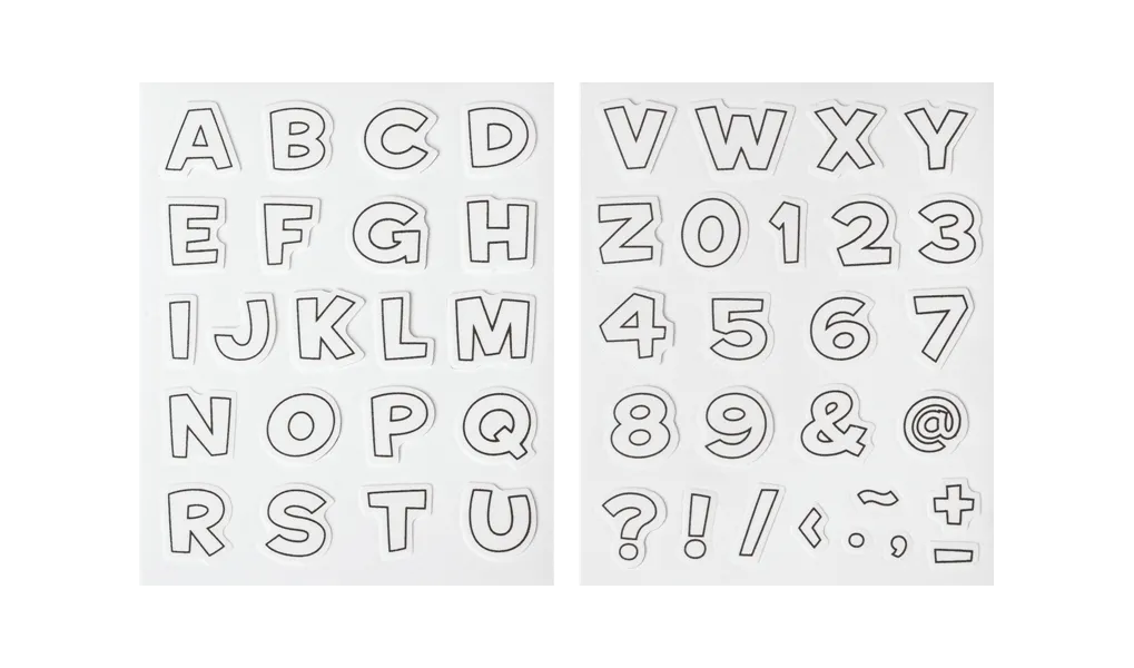 σφραγίδες heyda alphabet foam rubber 52 τεμάχια (264888670) - Heyda
