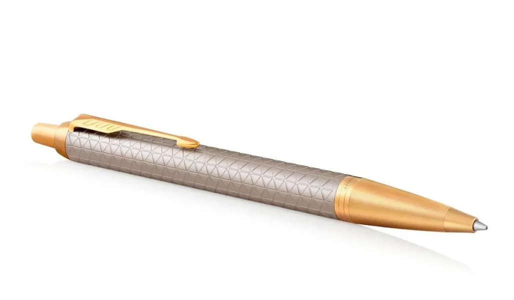 στυλό parker i.m premium warm grey gt ballpen με δώρο σημειωματάριο - Parker