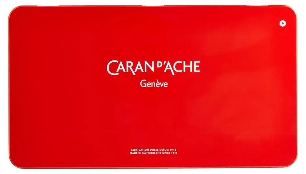 Ξυλομπογιές caran d'ache μεταλλικό κουτί 120 χρώματα φ3.8mm pablo - Caran d'ache
