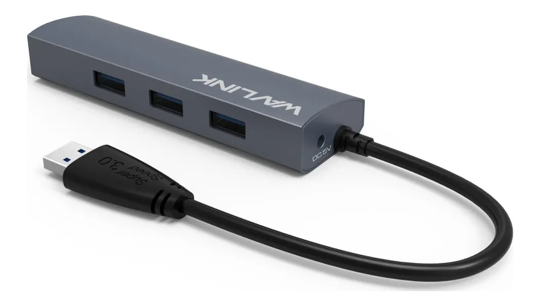 Usb hub wavlink 3.0 4-port with gigabit ethernet - Wavlink