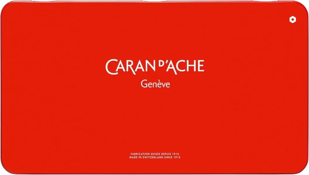 Ξυλομπογιές ακουαρέλας caran d'ache supracolor μεταλλικό κουτί 120 χρώματα φ3.8mm - Caran d'ache