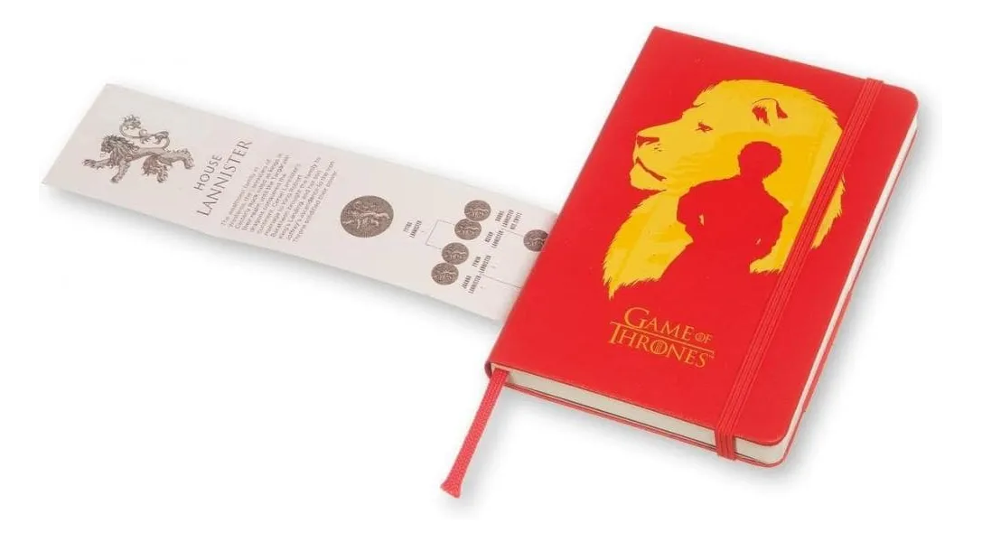 σημειωματαριο moleskine game of thrones 9x14 plain κόκκινο - Moleskine