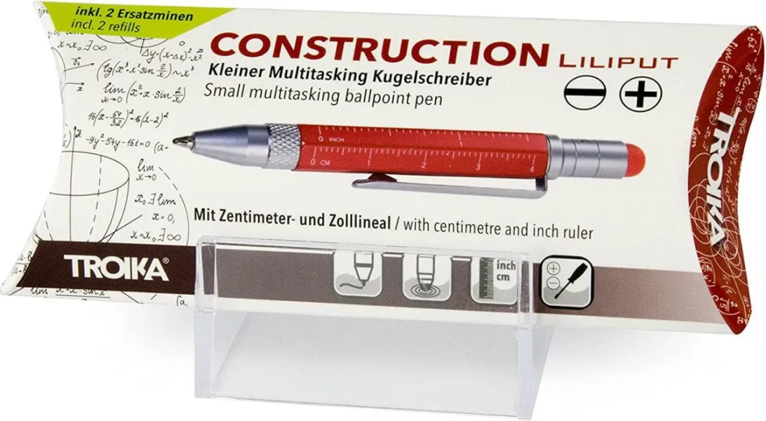 στυλό troika liliput construction red - Troika