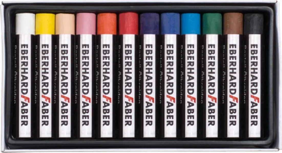 παστέλ λαδιού eberhard faber 12 χρώματα - Eberhard faber