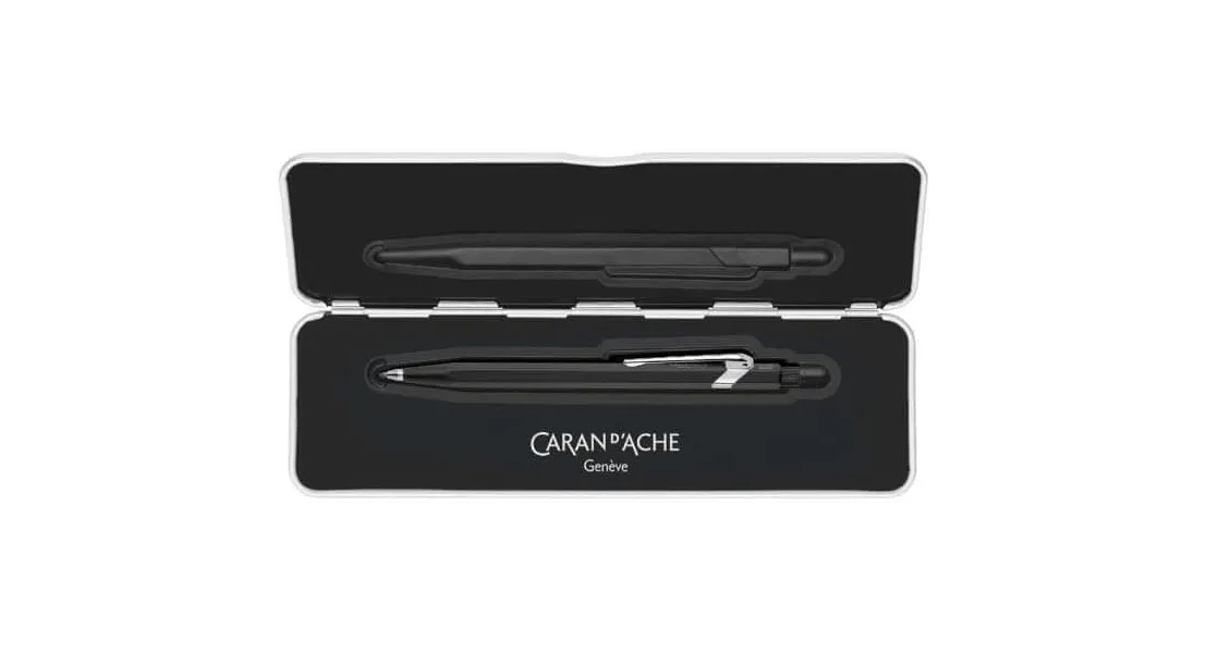 Μηχανικό μολύβι caran d'ache fixpencil 3mm μαύρο σε μεταλλική θήκη - Caran d'ache