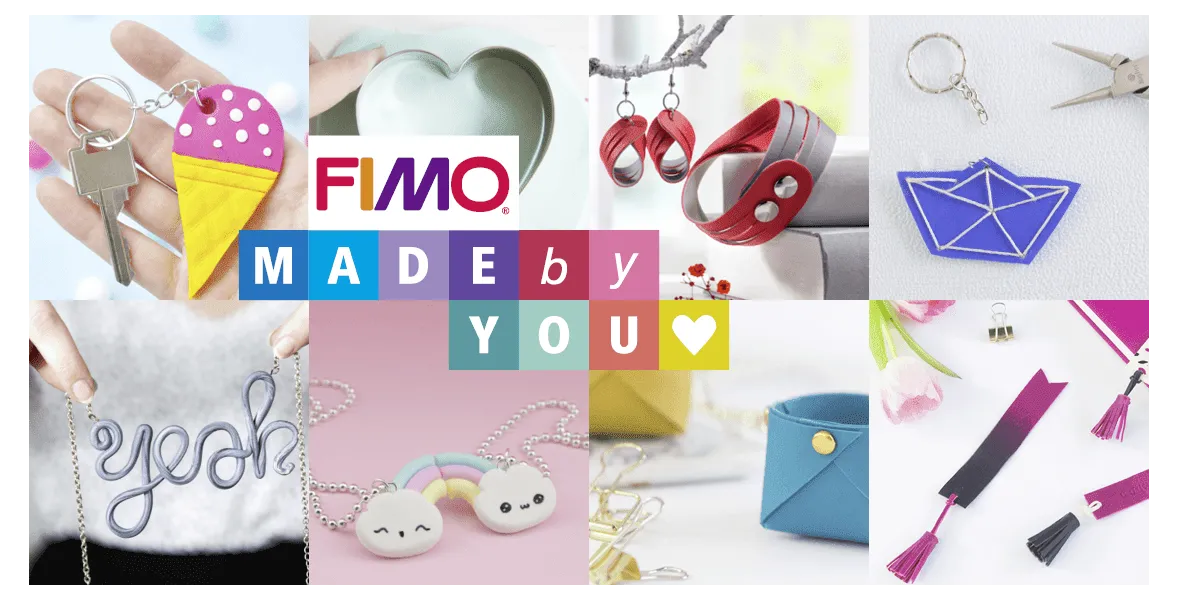 πηλός fimo leather effect 57gr. dove grey 809 - Staedtler