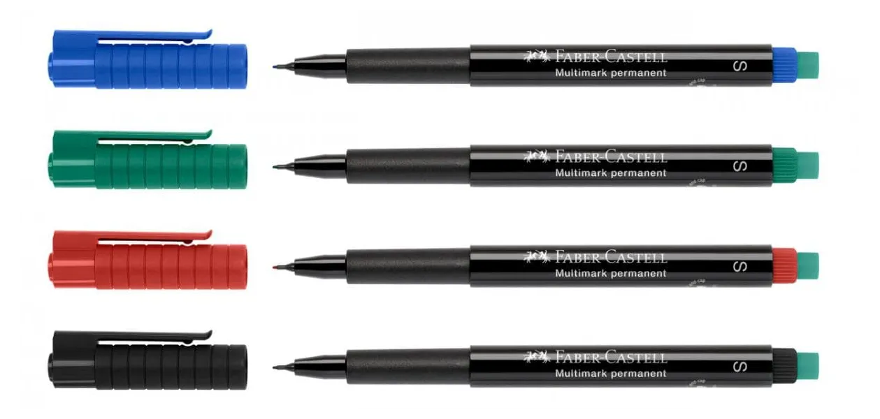 Μαρκαδόρος faber castell multimark s black - Faber castell