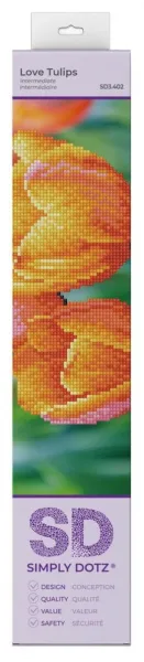 Κατασκευή diamond dotz love tulips 13+ - Diamond dotz