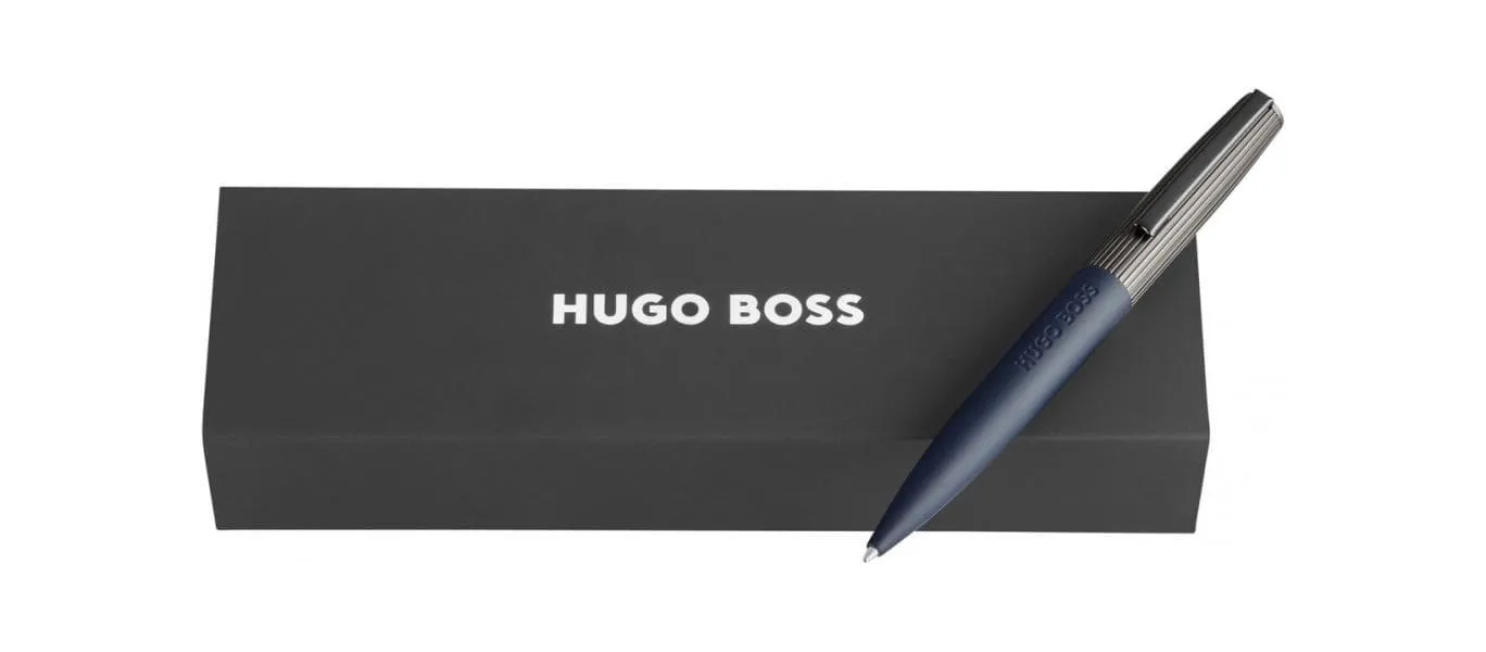 στυλό hugo boss illusion arcade navy & gun ballpen - Hugo boss