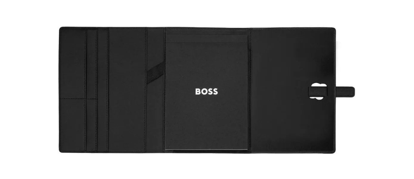 Ντοσιέ hugo boss a5 double b black & gold - Hugo boss