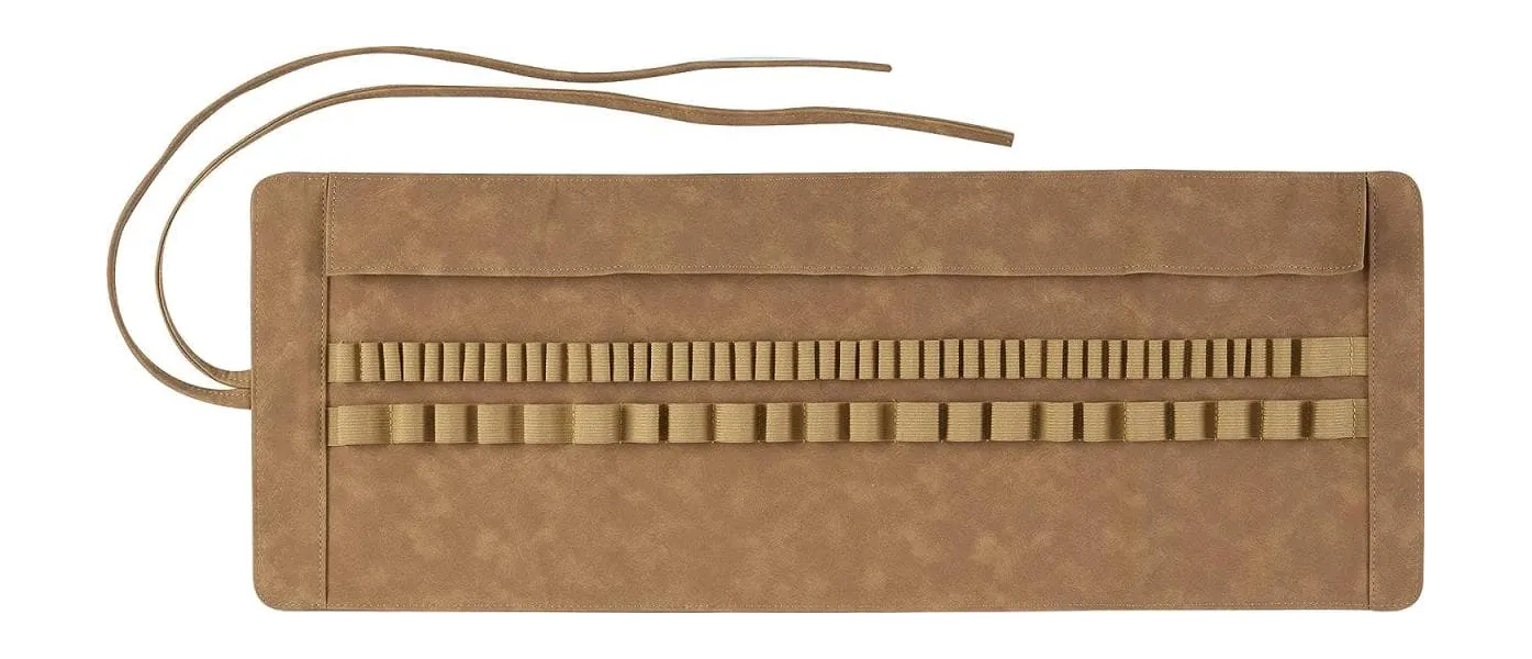 Θήκη μολυβιών faber castell ρολό καφέ - Faber castell