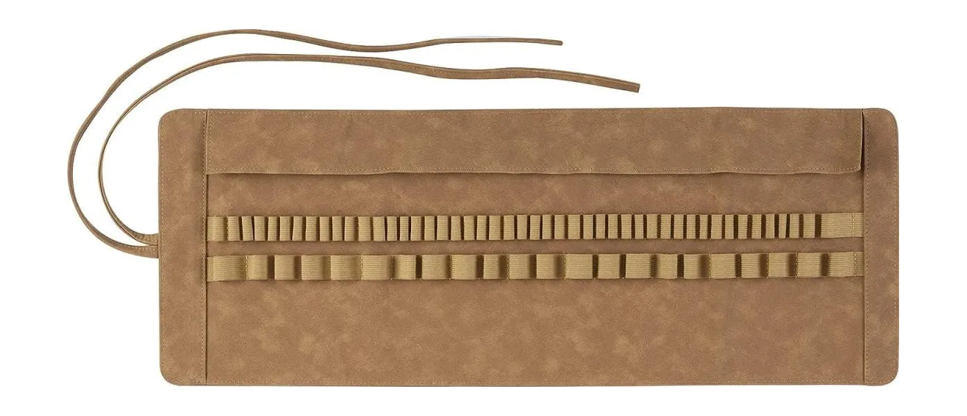 Θήκη μολυβιών faber castell ρολό καφέ - Faber castell