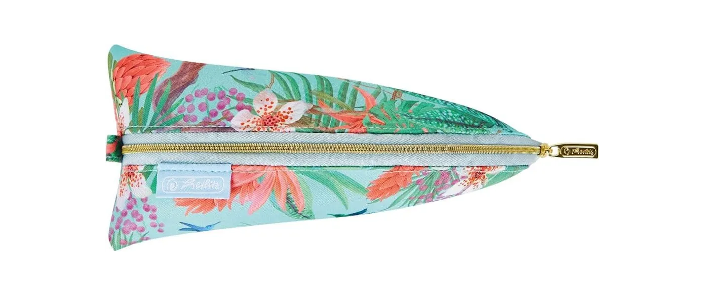 Κασετίνα herlitz τρίγωνη ladylike jungle - Herlitz