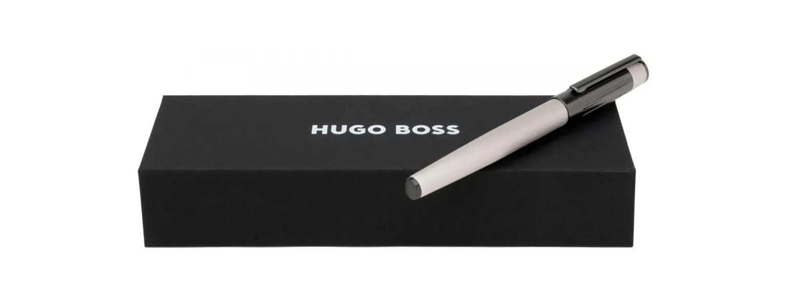 στυλό hugo boss gear ribs chrome rollerball - Hugo boss