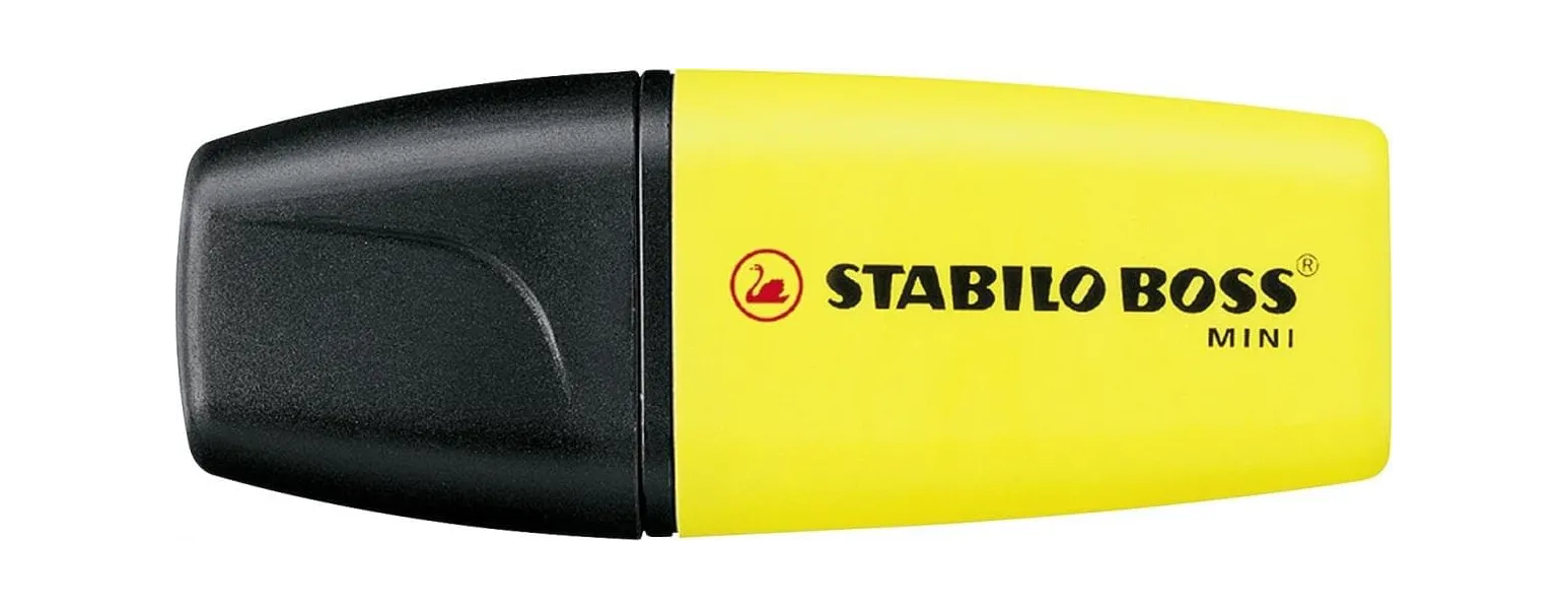 Μαρκαδόροι υπογράμμισης stabilo boss mini 3 τεμάχια - Stabilo