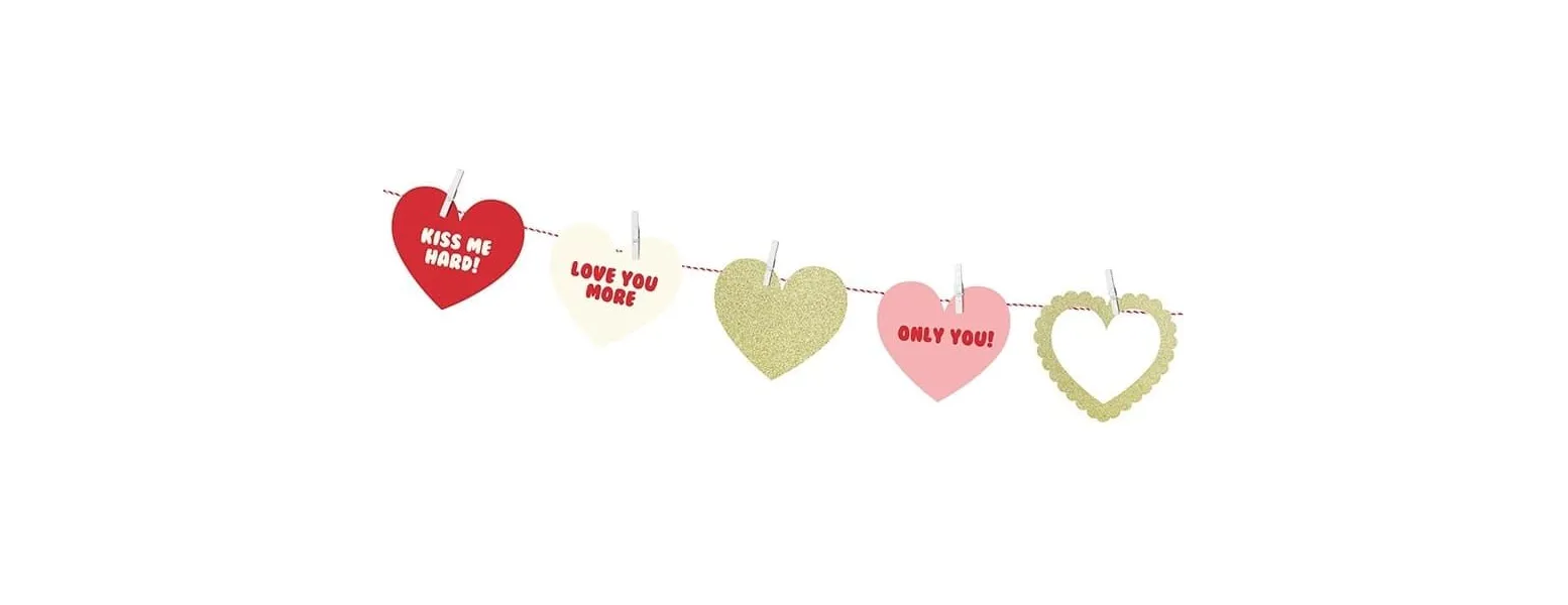 Γιρλάντα diy sweet love garland - Deco