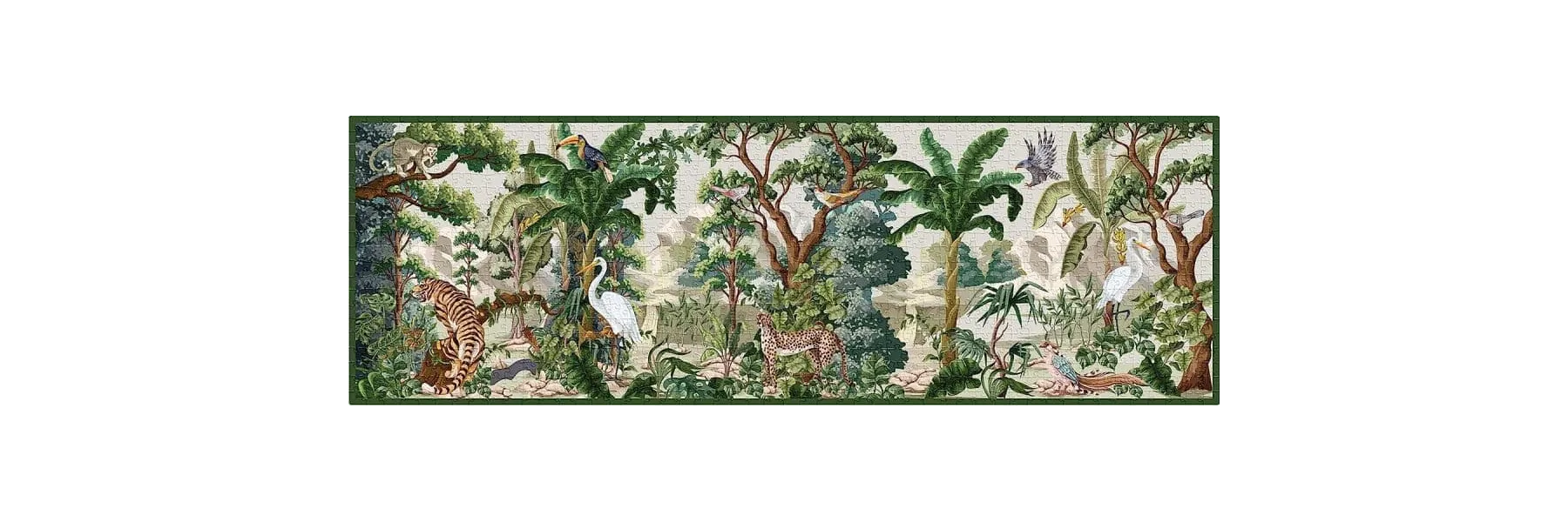 παζλ interdruk panoramic secret garden n.1 1000 κομμάτια - Interdruk