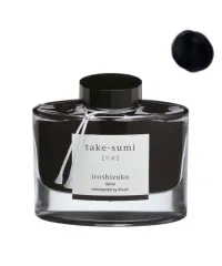 Μελάνι πένας pilot iroshizuku 50cc take-sumi black - Pilot