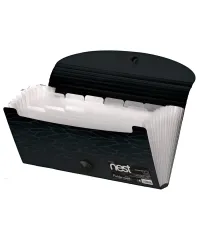 Ντοσιέ foldermate nest 26x13.5cm 13 θέσεων μαύρο - Foldermate