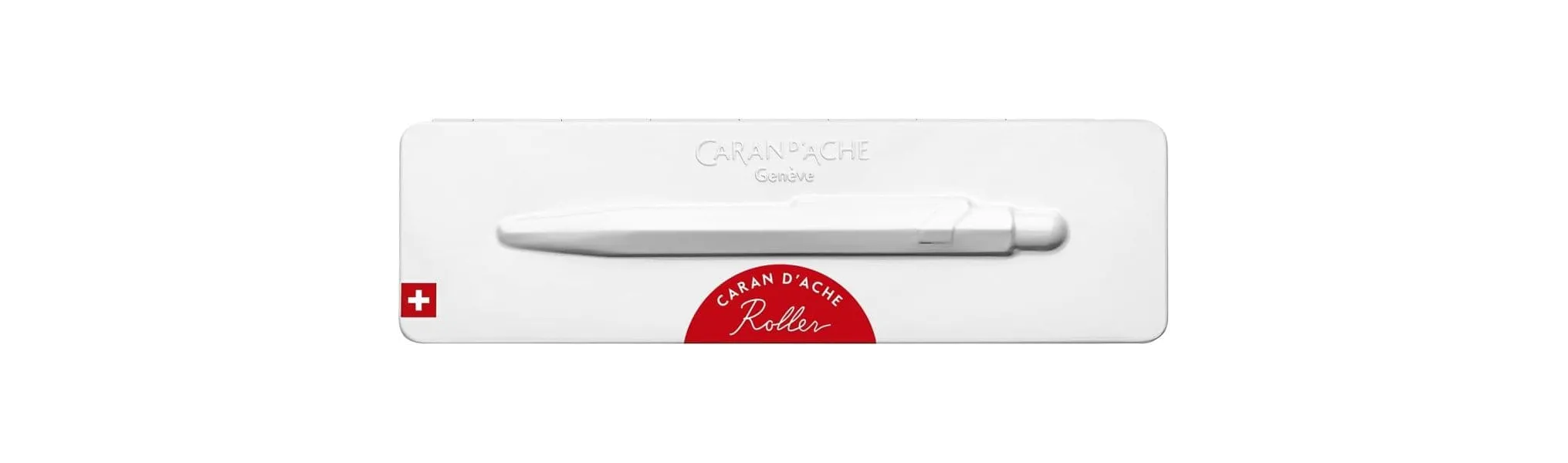 στυλό caran d'ache 849 classic rollerball κόκκινο σε μεταλλική κασετίνα - Caran d'ache