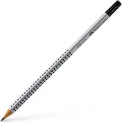 Μολύβια faber castell grip με γόμα b 117001 12 τεμάχια - Faber castell