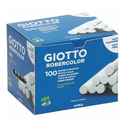 Κιμωλίες giotto πλαστικές λευκές 100 τεμάχια - Giotto