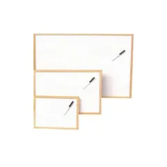 πίνακας μαρκαδόρου 60x90cm με ξύλινη κορνίζα describo - Describo