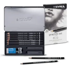 σετ μολύβια απο γραφίτη graphite set lyra 11 τεμάχια 2041111 - Lyra