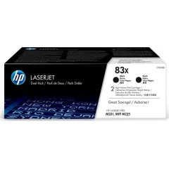 Toner hp cf283xd 83xd black 2-pack - Hp