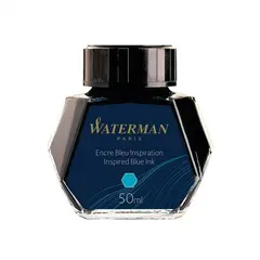 Μελάνι waterman ink 50ml bottle sea blue - Waterman