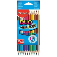 Ξυλομπογιές maped color'peps duo 12 τεμάχια - Maped