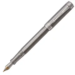 πένα parker duofold prestige ruthenium chiselled pt - Parker