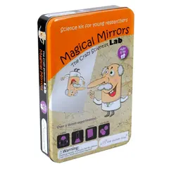 The crazy scientist lab: magical mirrors - Purple cow