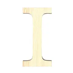 Γράμμα artemio ξύλινο i 11.2cm - Artemio