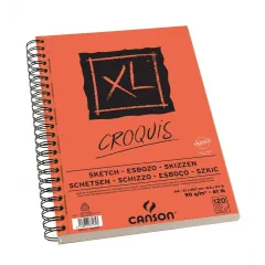 Μπλοκ canson xl croquis a4 90gr 120 φύλλα σπιράλ - Canson
