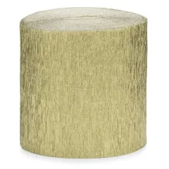 Crepe streamers 5cm 10m 4 τεμάχια gold - Deco