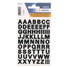 Αυτοκόλλητα γράμματα λατινικά a-z 10mm. - Herma