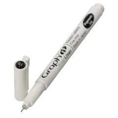 Μαρκαδόρος σχεδίου graph it fine liner 0.1 black - Oz