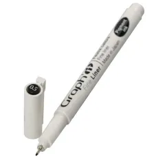 Μαρκαδόρος σχεδίου graph it fine liner 0.5 black - Oz