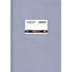 τετράδιο salko colorline 17x25 80gr. 50 φύλλα μπλε - Salko