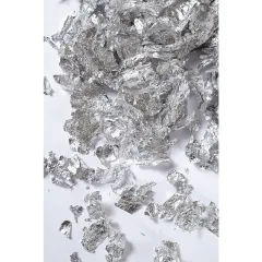 τρίμματα χρυσού rayher ασημί 1gr - Rayher