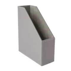 Box osco δερματίνη γκρί - Osco