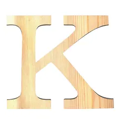 Γράμμα artemio ξύλινο k 12cm - Artemio