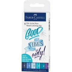 Μαρκαδόροι faber castell pitt artist pens hand lettering 5 τεμάχια - Faber castell