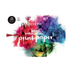 Μπλοκ ακουαρέλας talens ecoline 24x32cm 290gr 12 φύλλα - Talens